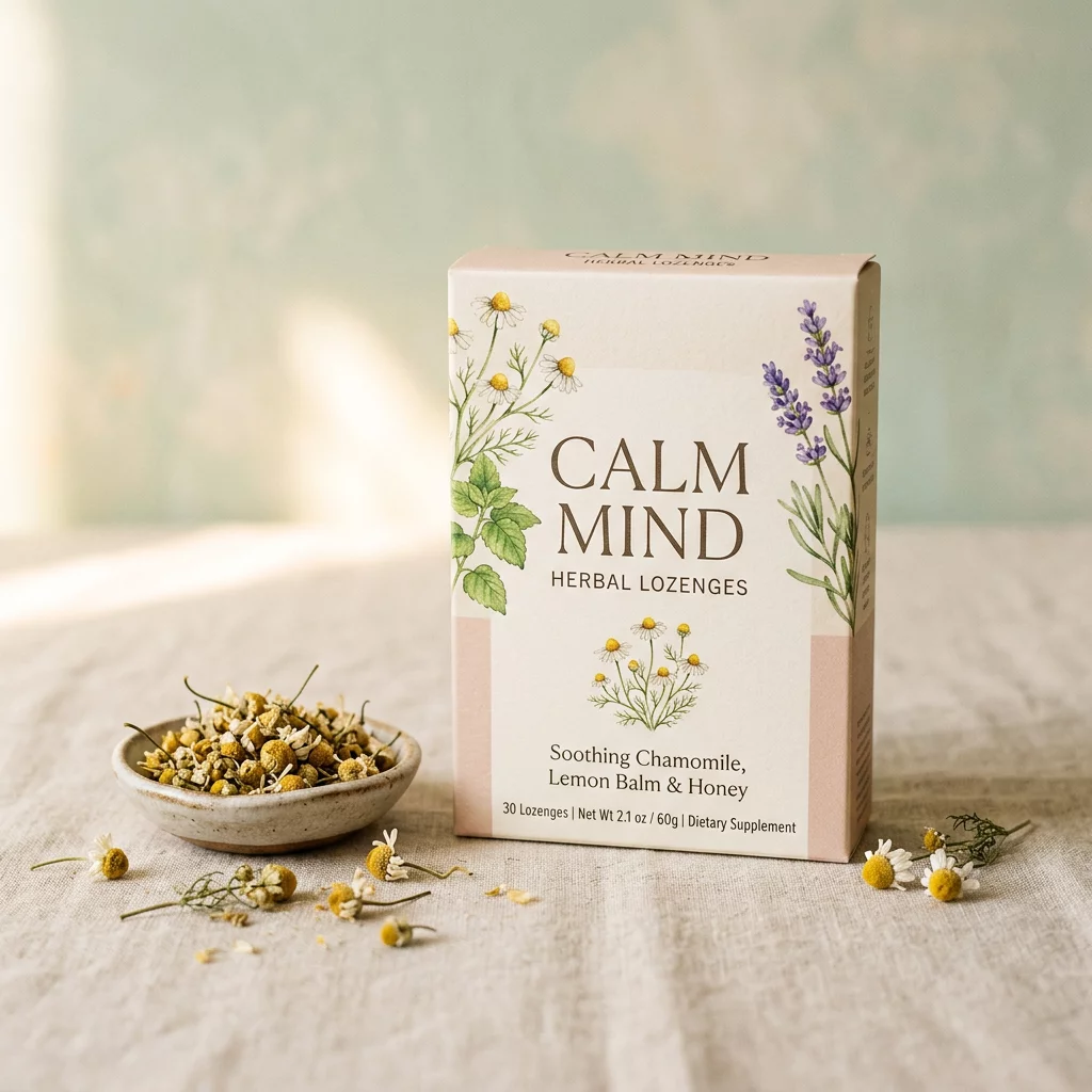 Calm Mind Herbal Lozenges