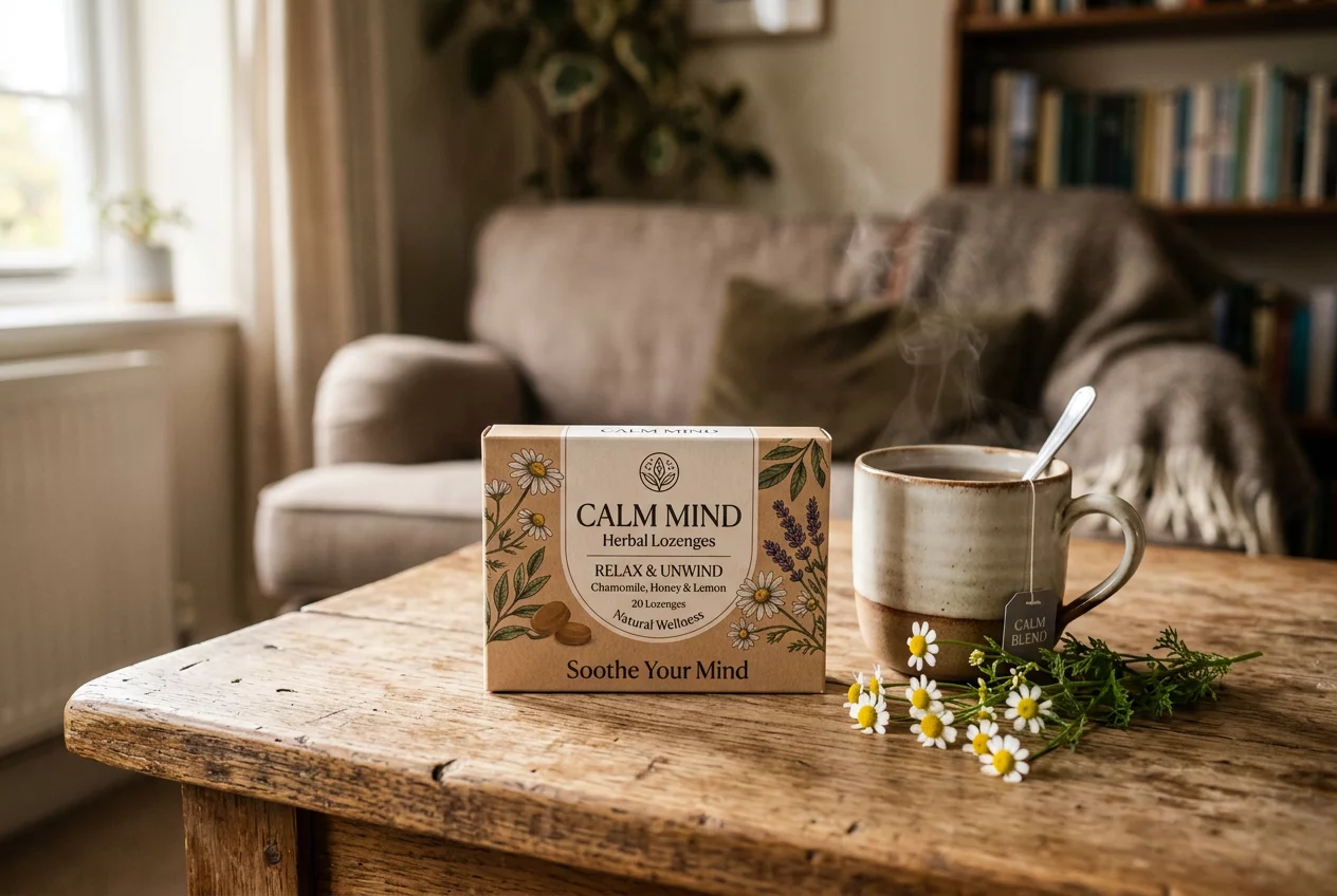 Calm Mind Lozenges Lifestyle Setting