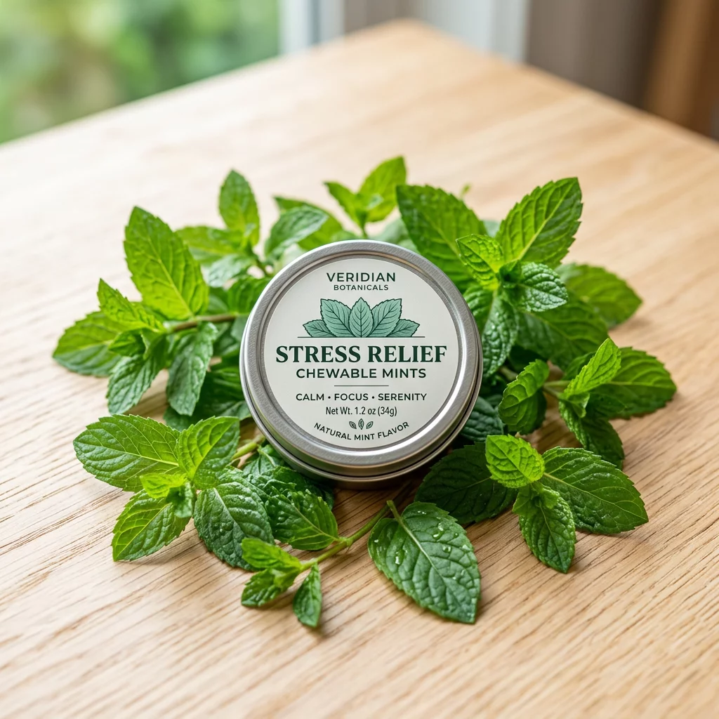 Stress Relief Chewable Mints
